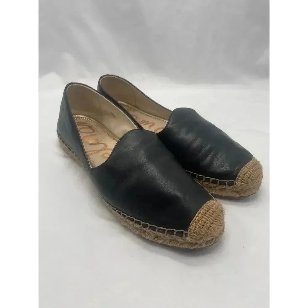 Sam Edelman Kesia‎ Slip On Espadrille in Black Size 8